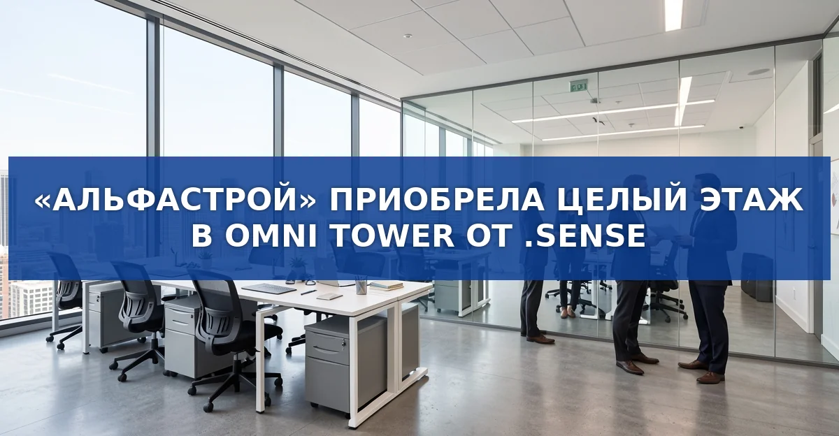 «Альфастрой» приобрела целый этаж в Omni Tower: что изменит рынок офисных площадей