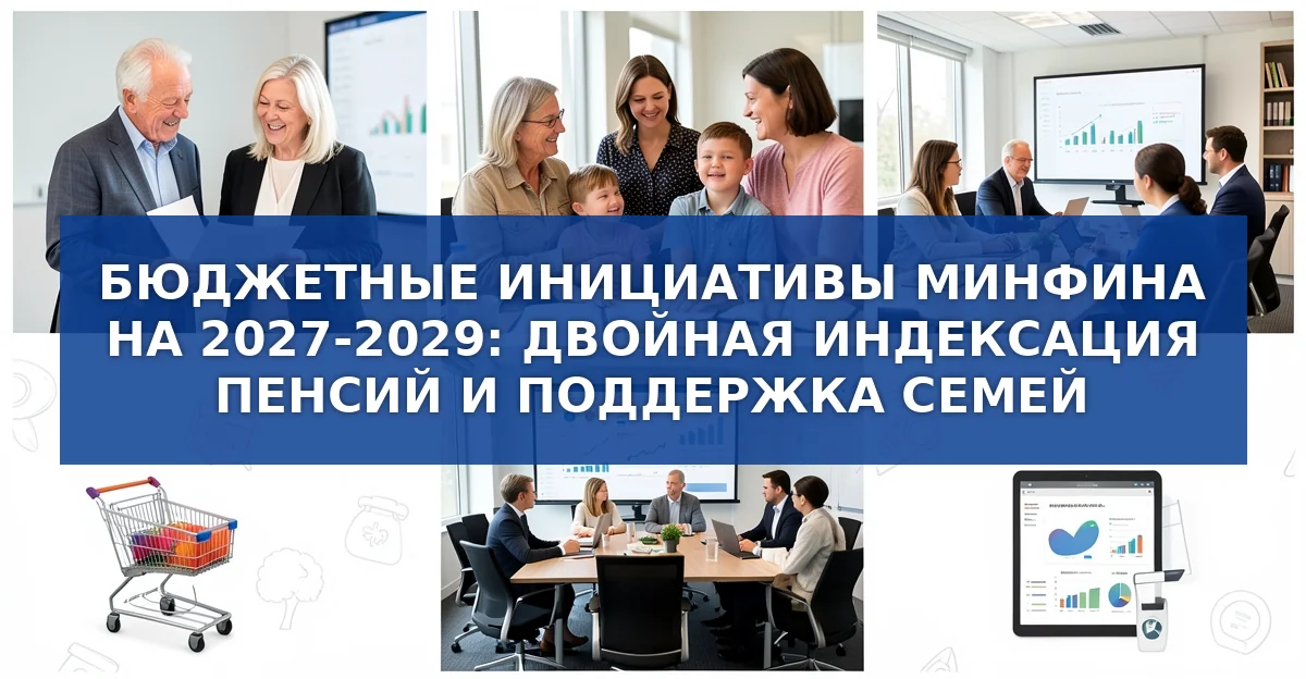 Бюджет 2027: двойная индексация пенсий, поддержка семей и новые налоговые правила