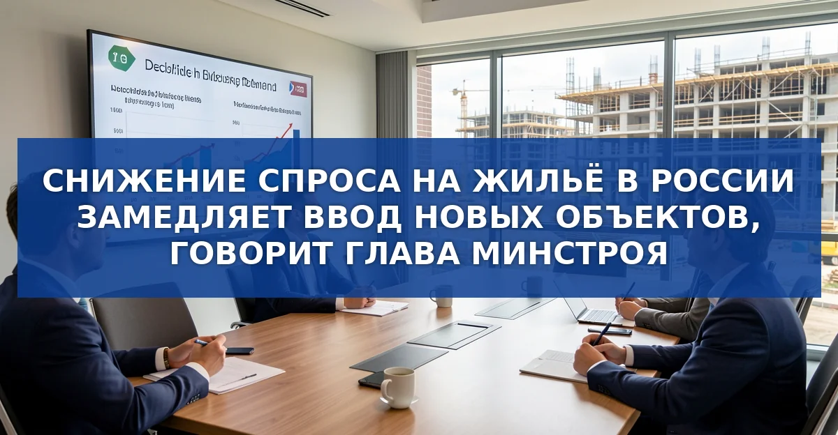 Снижение спроса на жильё меняет строительные планы России