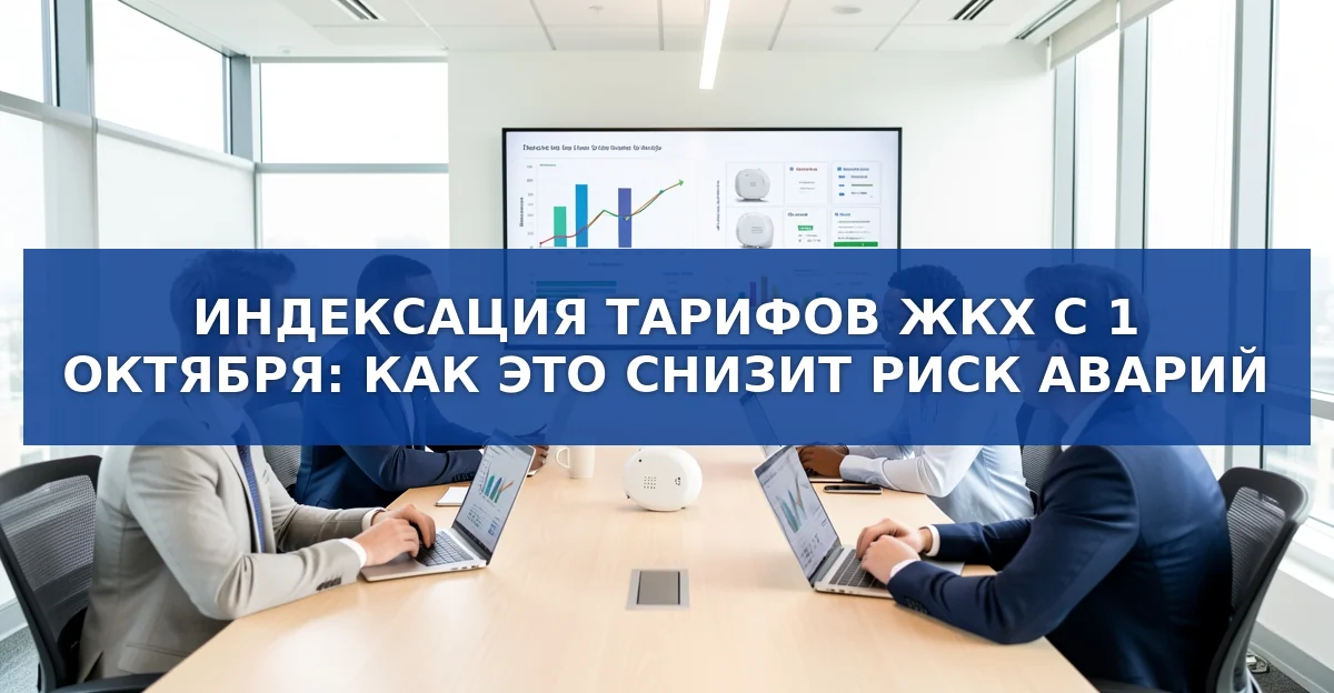 С 1 октября 2026 года в России начнётся индексация тарифов на коммунальные услуги