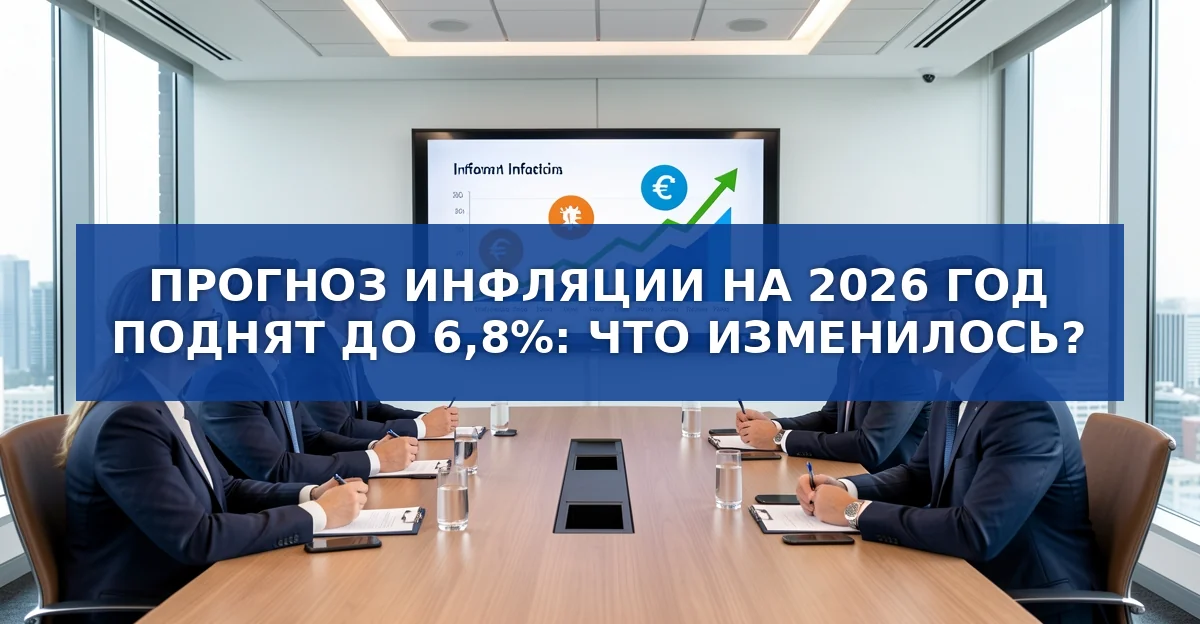 Инфляция к концу 2026 года может достичь 6,8 %: причины, последствия и долгосрочные перспективы