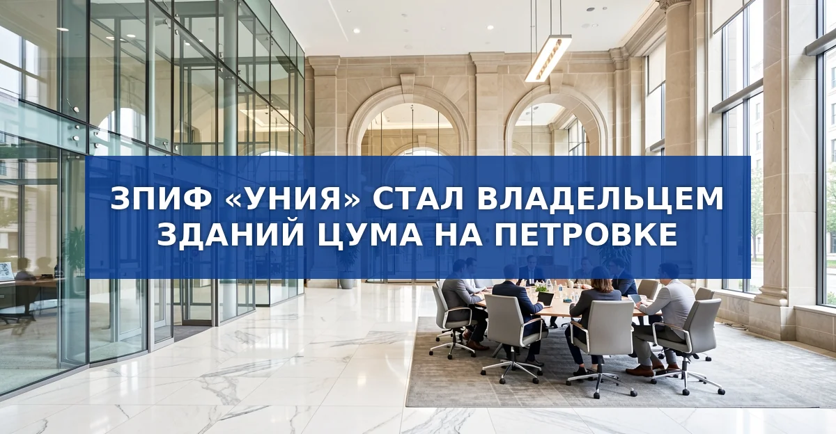 ЗПИФ «Уния» приобрёл здания бывшего ЦУМа на Петровке: что изменится в центре Москвы