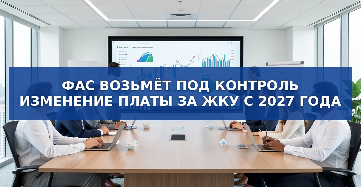 ФАС вводит региональные индексы для тарифов ЖКУ с 2027 года