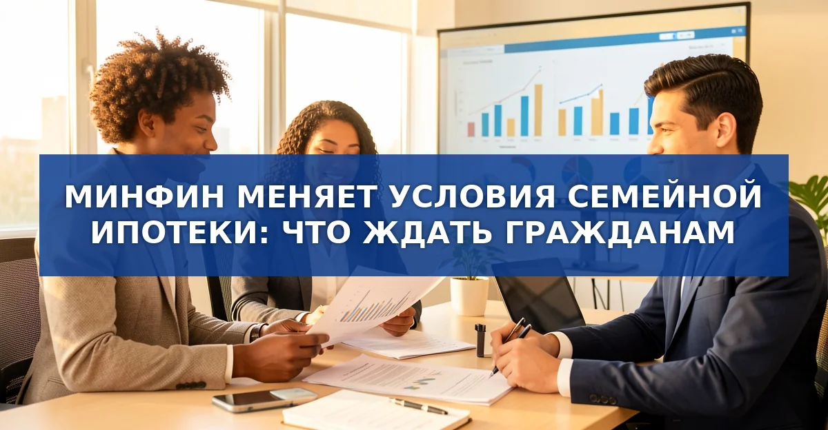 Минфин планирует реформу семейной ипотеки: что изменится в 2026 году