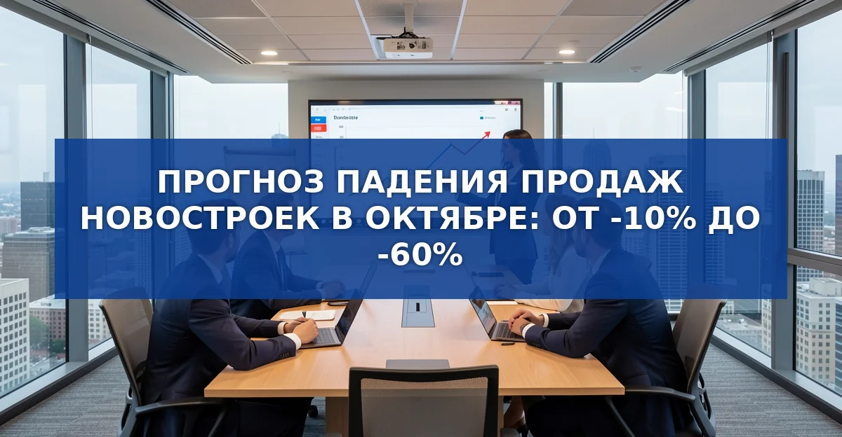 Опрос участников рынка о падении продаж новостроек в октябре: что ожидают эксперты