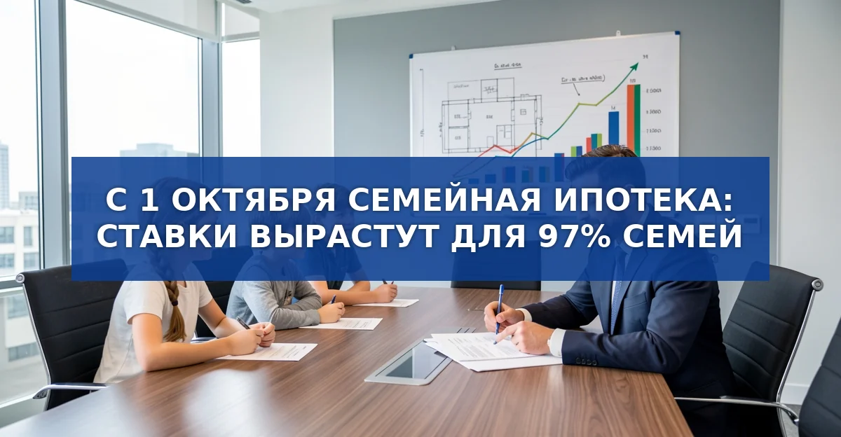 Новые условия семейной ипотеки: последствия для покупателей и застройщиков