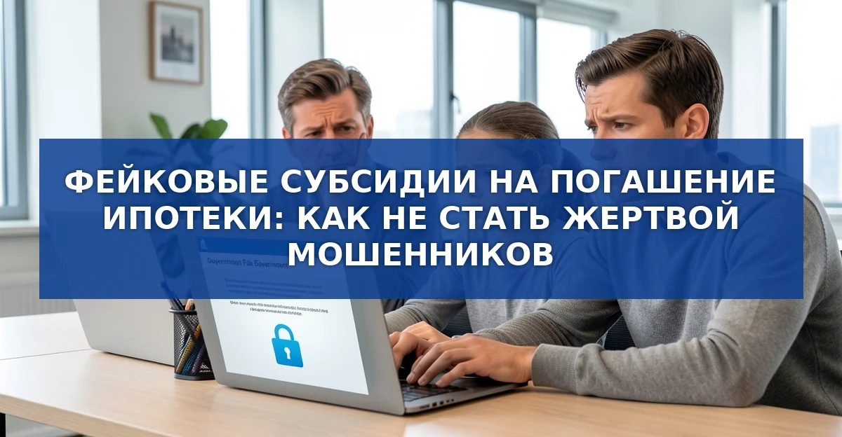 Фейковая субсидия на погашение ипотеки: как не попасть в ловушку в 2026 году