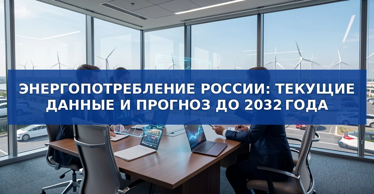 Энергопотребление России: текущие данные, прогноз до 2032 года и ключевые тенденции