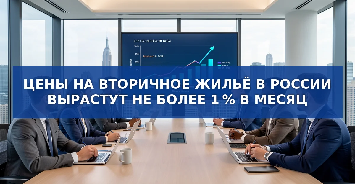 Обложка материала: Прогноз роста цен на вторичное жильё в России до конца 2024 года