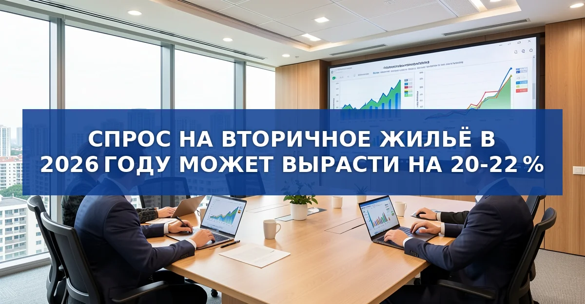 Спрос на вторичное жильё в России в 2026 году: рост, цены и перспективы