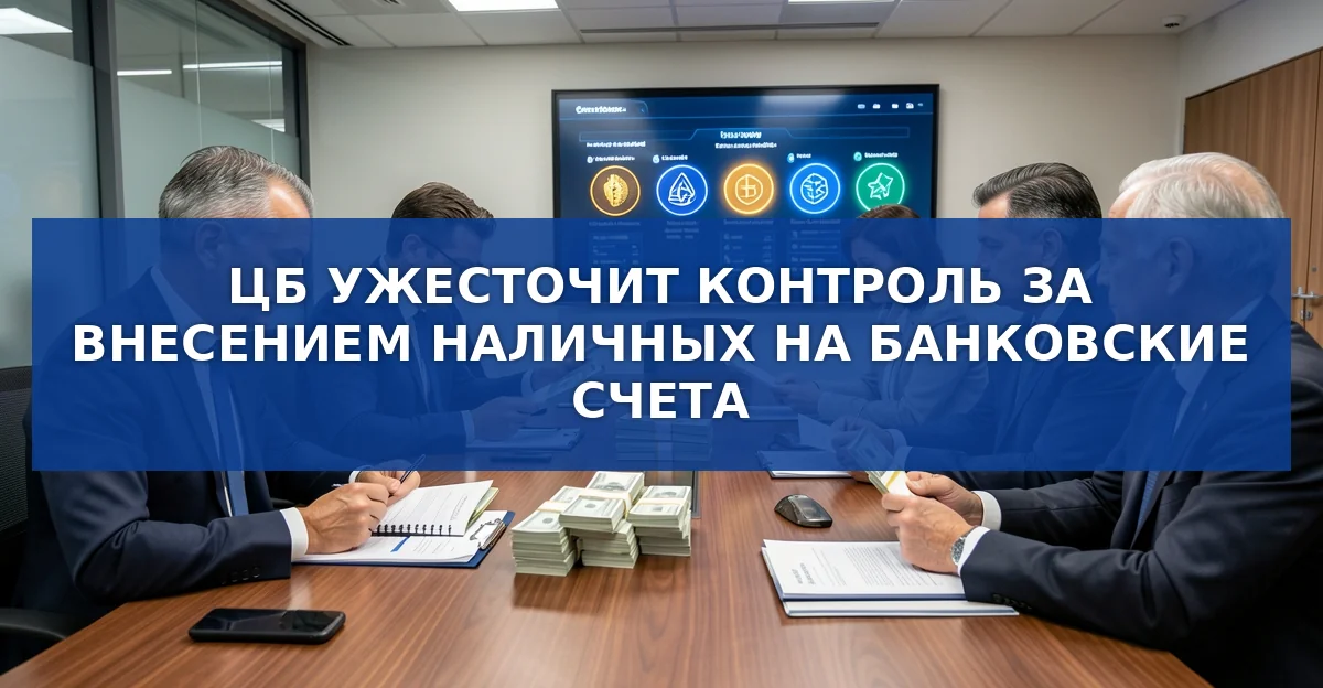Центральный банк ужесточит контроль за внесением наличных: новые рекомендации и изменения в 115‑ФЗ
