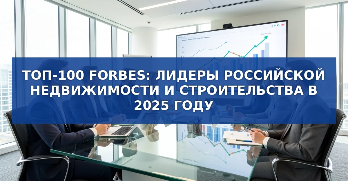 Пять лидеров недвижимости и строительства вошли в рейтинг Forbes самых прибыльных компаний России