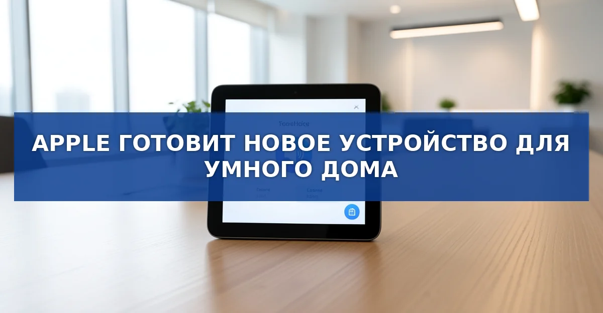 Apple готовит первое устройство для умного дома – что известно о J490
