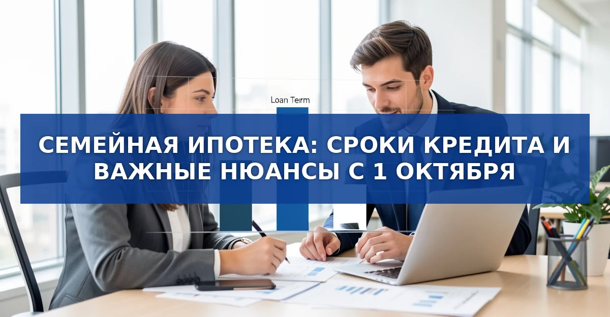 Семейная ипотека с 1 октября: как выбрать срок кредита и не переплатить