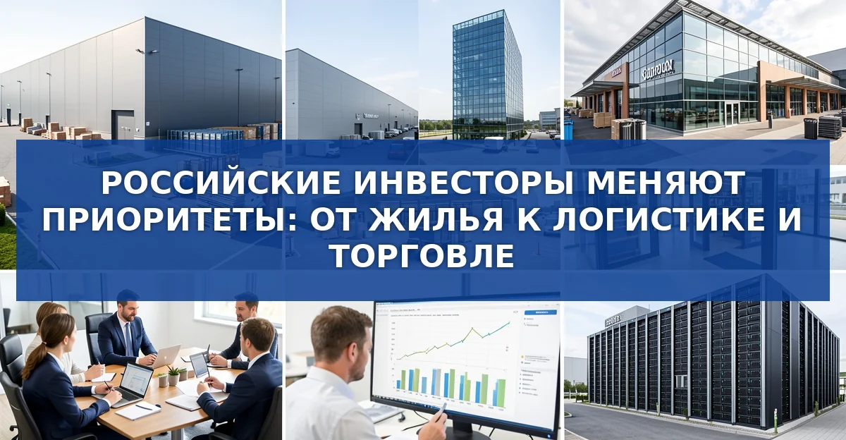Инвесторы отдают предпочтение складам и логистике, а жильё теряет статус главного актива