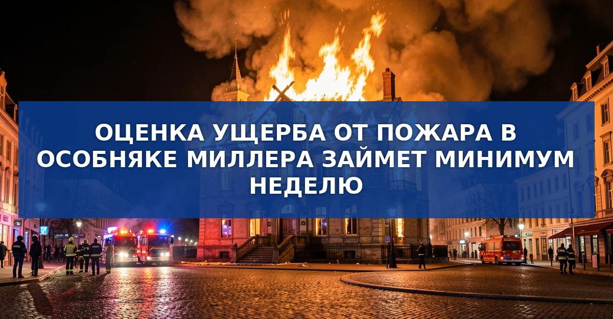 Пожар в историческом особняке Миллера: последствия и план восстановления