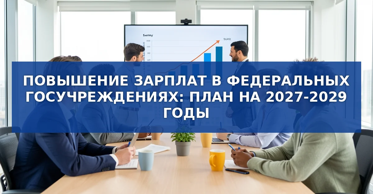 Плановое повышение зарплат в федеральных госучреждениях с 2027 года