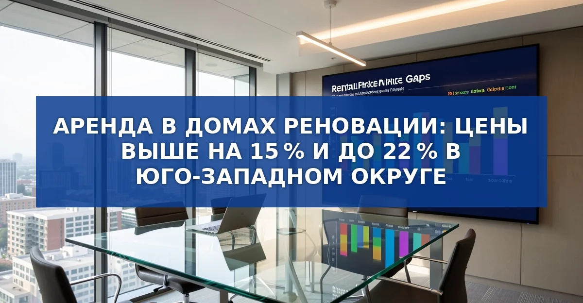 Аренда в домах реновации: почему цены выше и где разница максимальна