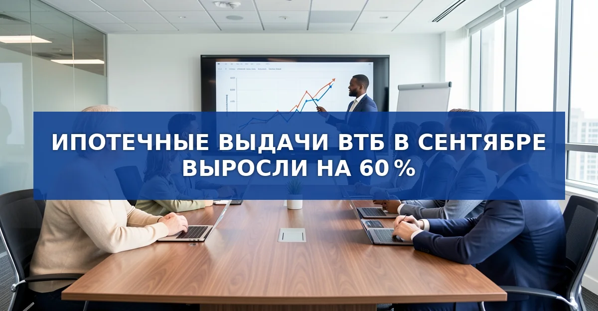 Семейная ипотека ВТБ выросла на 60 % в сентябре: итоги и прогнозы