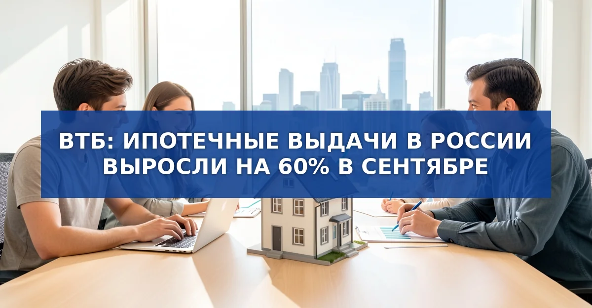 Сентябрь стал рекордным месяцем для ипотечного рынка России: рост на 60 % и новые перспективы
