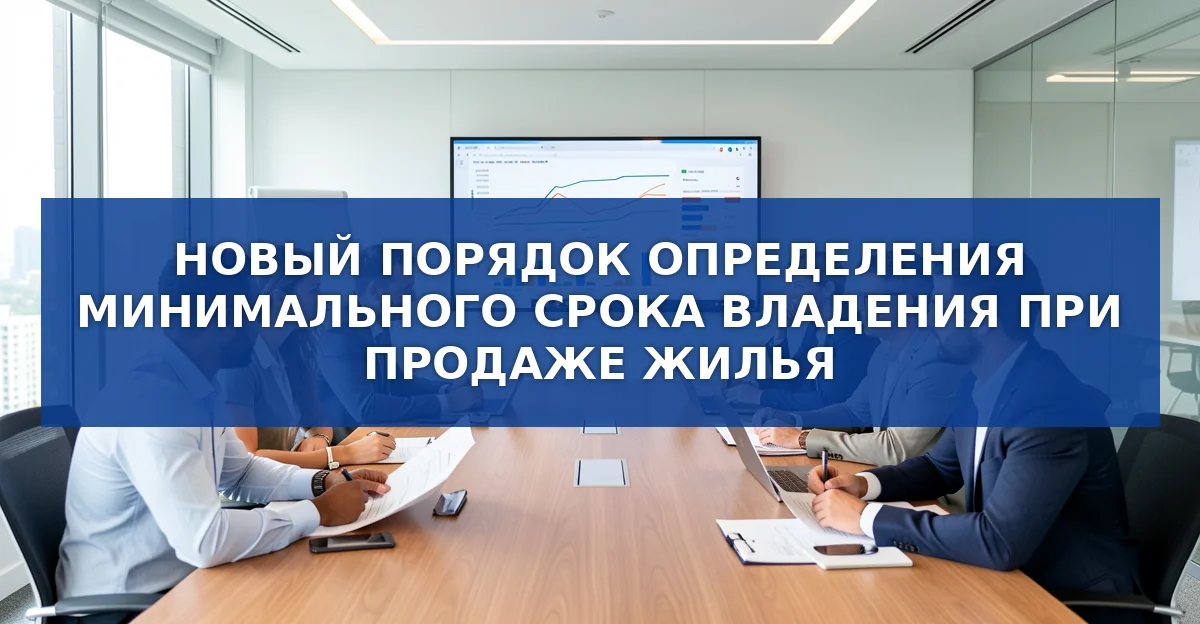 Новые правила расчёта минимального срока владения при продаже недвижимости