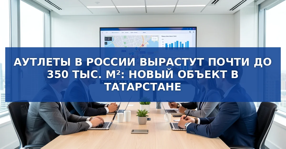 Площадь аутлетов в России вырастет на 8 %: региональный драйвер роста