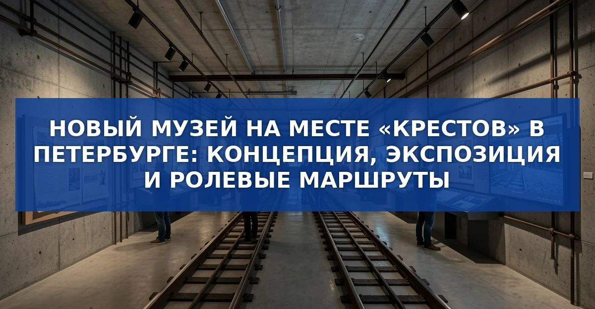 Новый музей на месте «Крестов» в Петербурге: концепция, экспозиция и дата открытия