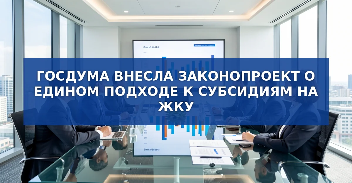 Единый порог расходов на коммунальные услуги: новый законопроект Госдумы