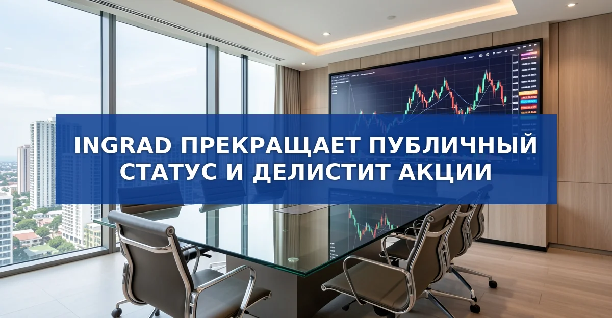 Ingrad прекращает публичный статус и переходит к Sminex: что это значит для инвесторов и рынка недвижимости