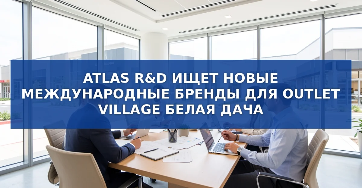 Atlas R&D планирует расширить ассортимент аутлета «Белая Дача» новыми международными брендами
