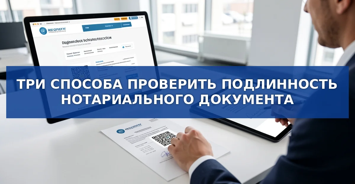 Как проверить подлинность нотариального документа: три проверенных метода
