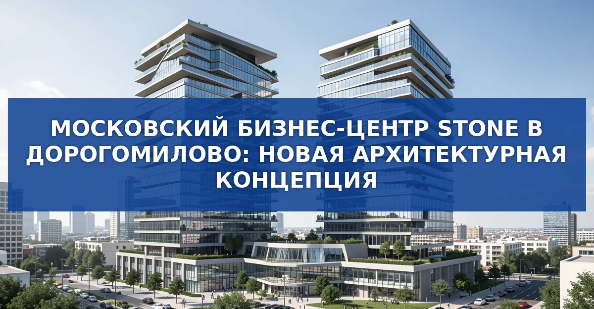 Новый бизнес‑центр в Дорогомилово: детали проекта и архитектурные решения