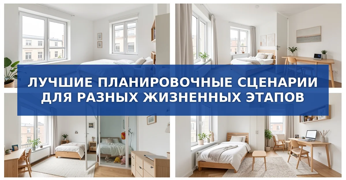 Какие планировки квартир подходят под ваш жизненный сценарий