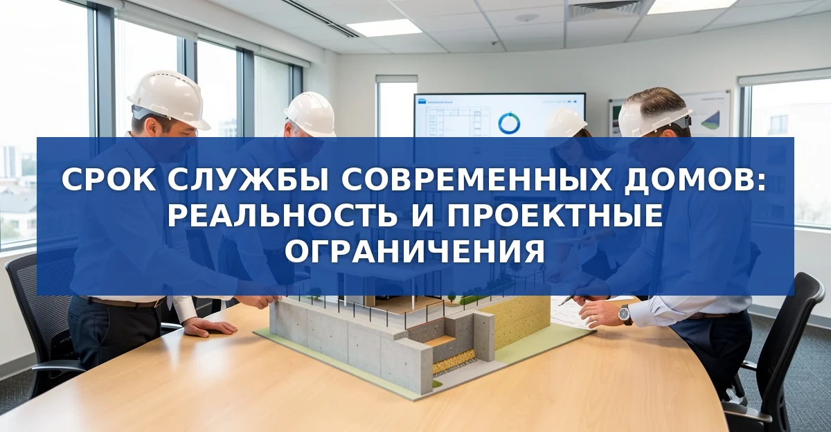 Сколько лет прослужит ваш дом? Оценка срока эксплуатации современных жилых зданий