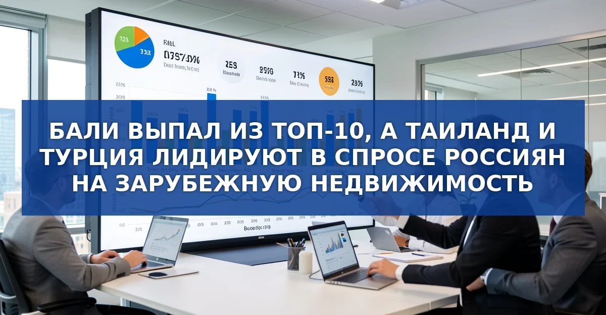 Бали вышел из топ‑10: куда россияне покупают недвижимость в 2026 году
