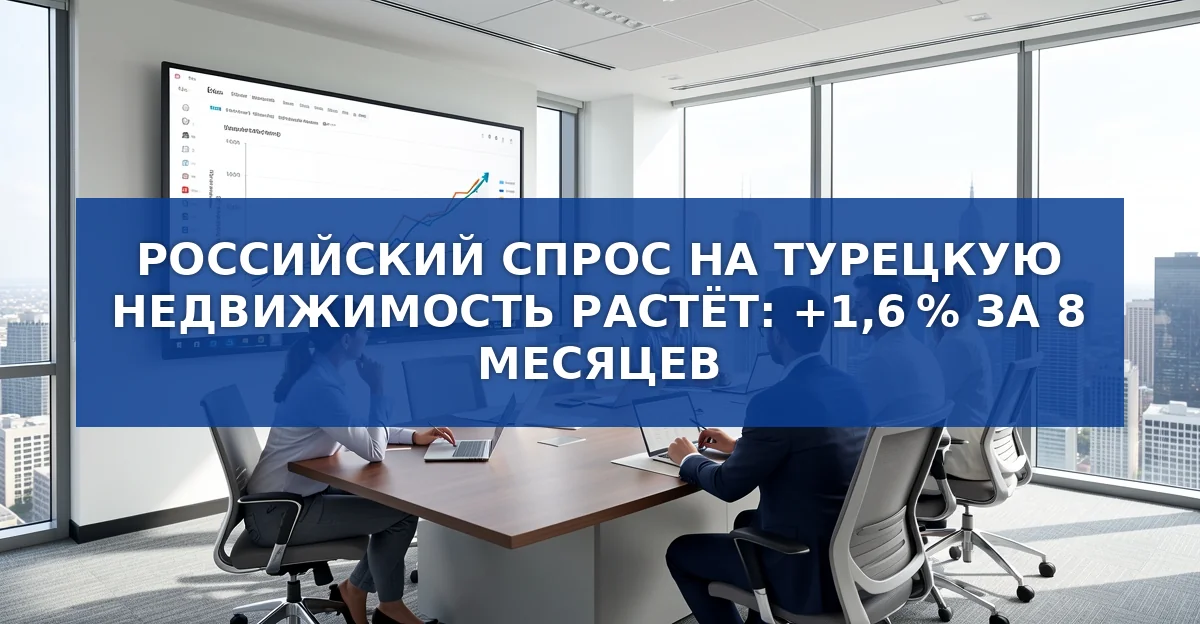 Рост спроса россиян на турецкую недвижимость в 2024 году: цифры и прогнозы