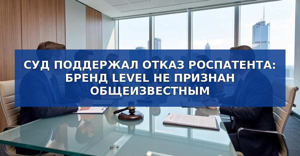 Суд подтвердил отказ Роспатента в признании знака Level общеизвестным
