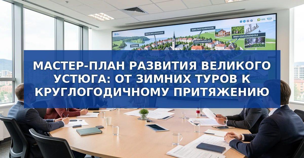 Мастер‑план развития Великого Устюга: от «вотчины Деда Мороза» к круглогодичному туризму