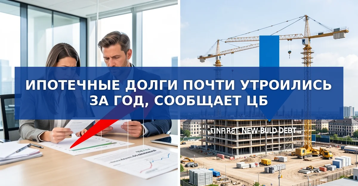 Ипотечные долги в России: рост просрочек и их последствия для рынка недвижимости