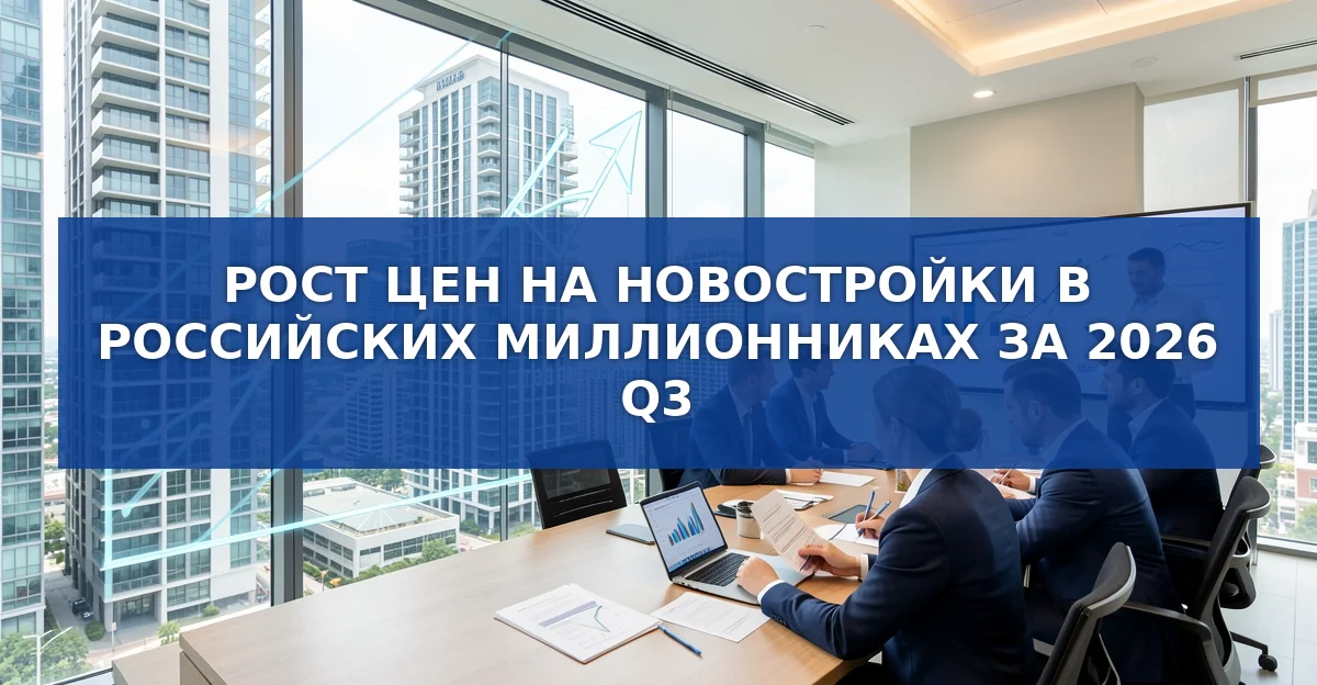 Самый быстрый рост цен на новостройки в России в 2026 году