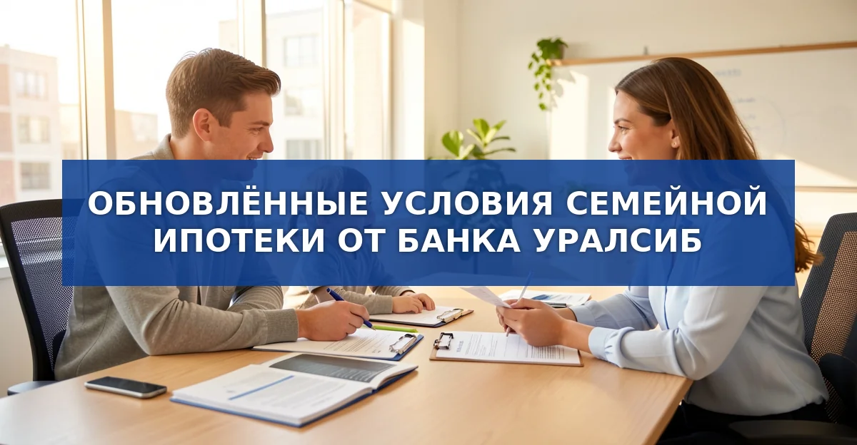 Обновлённые условия семейной ипотеки от Банка Уралсиб