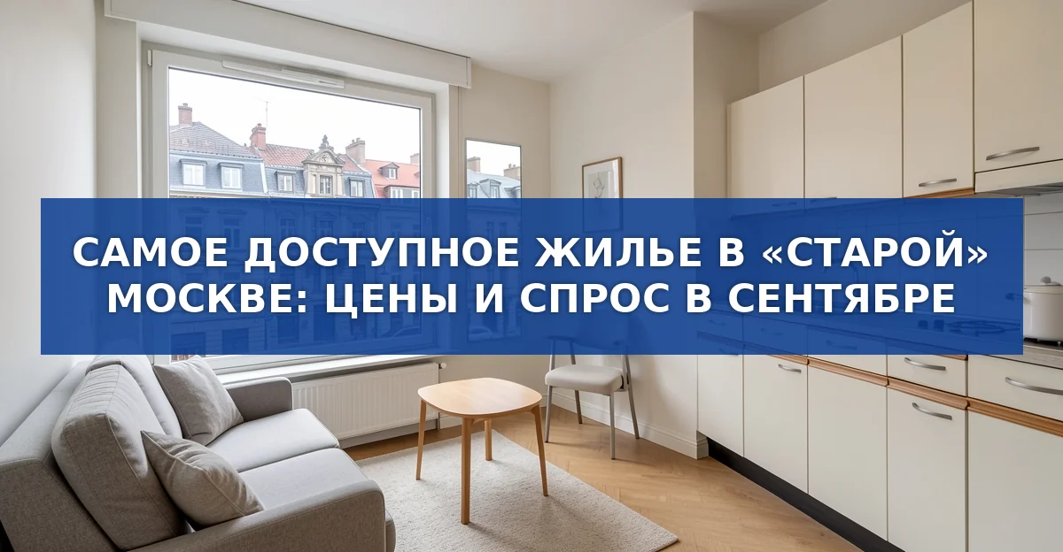 Самое доступное жильё в «старой» Москве: цены, варианты и падение спроса