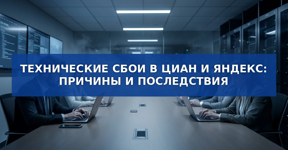 Технические сбои в сервисах недвижимости: отключения Циан и проблемы у девелоперов после пожара в дата‑центре Яндекса