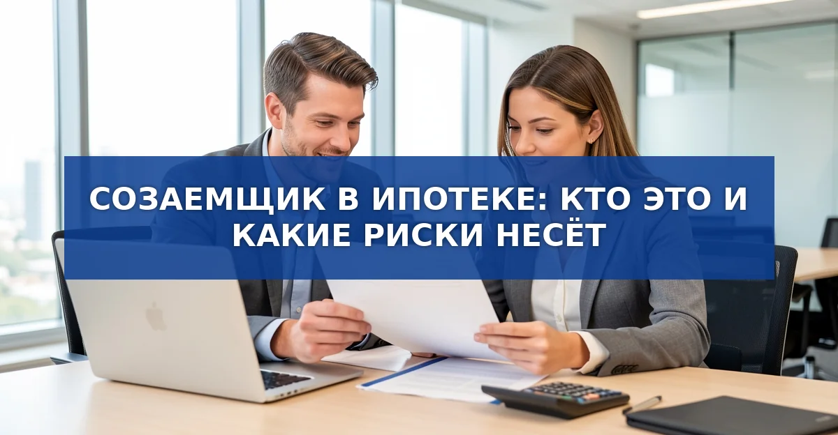 Созаемщик в ипотеке: кто это, какие права и риски