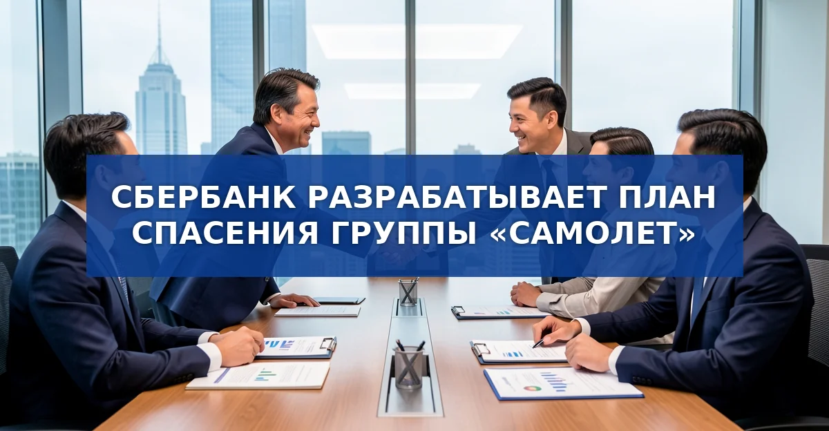 Сбербанк и «Самолёт»: совместные шаги к финансовой стабилизации группы