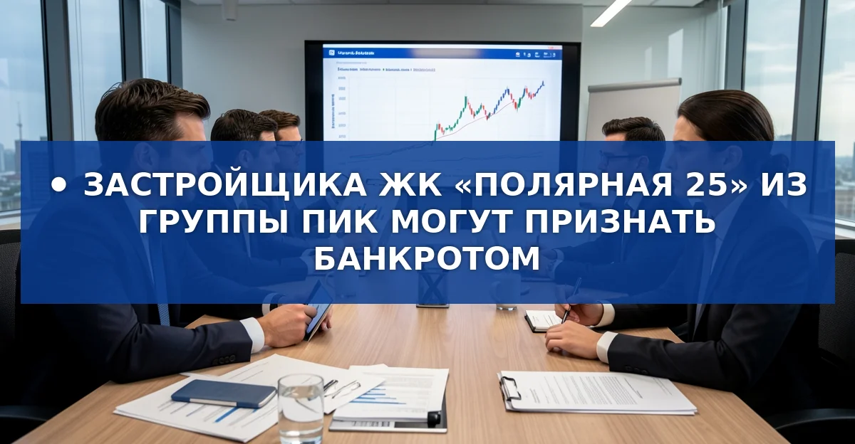 Банкротство поставщика для ЖК Полярная 25: что ждать дольщикам