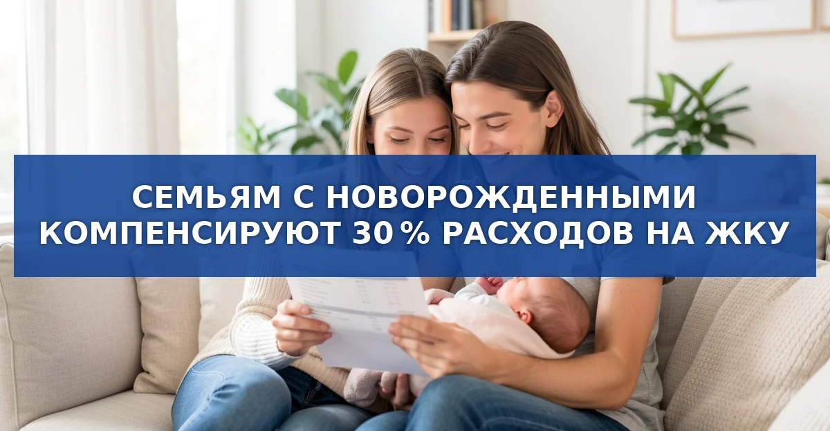 Компенсация коммунальных услуг семьям с новорожденными: законопроект Бориса Чернышова