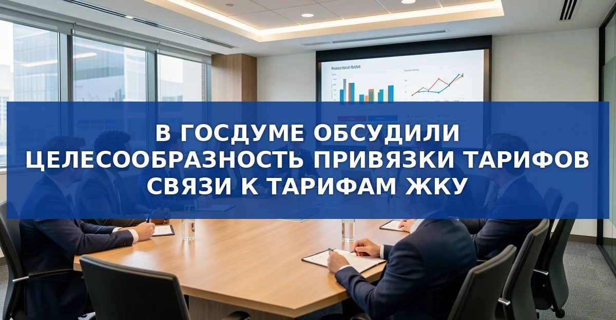Тарифы связи и ЖКУ: спор о новых ориентирах ценообразования