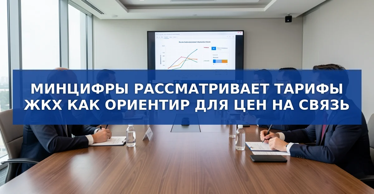 Тарифы ЖКХ станут ориентиром для цен на связь: что говорит Минцифры