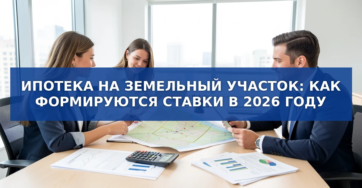 Ипотека на земельный участок без построек: как формируются ставки в 2026 году
